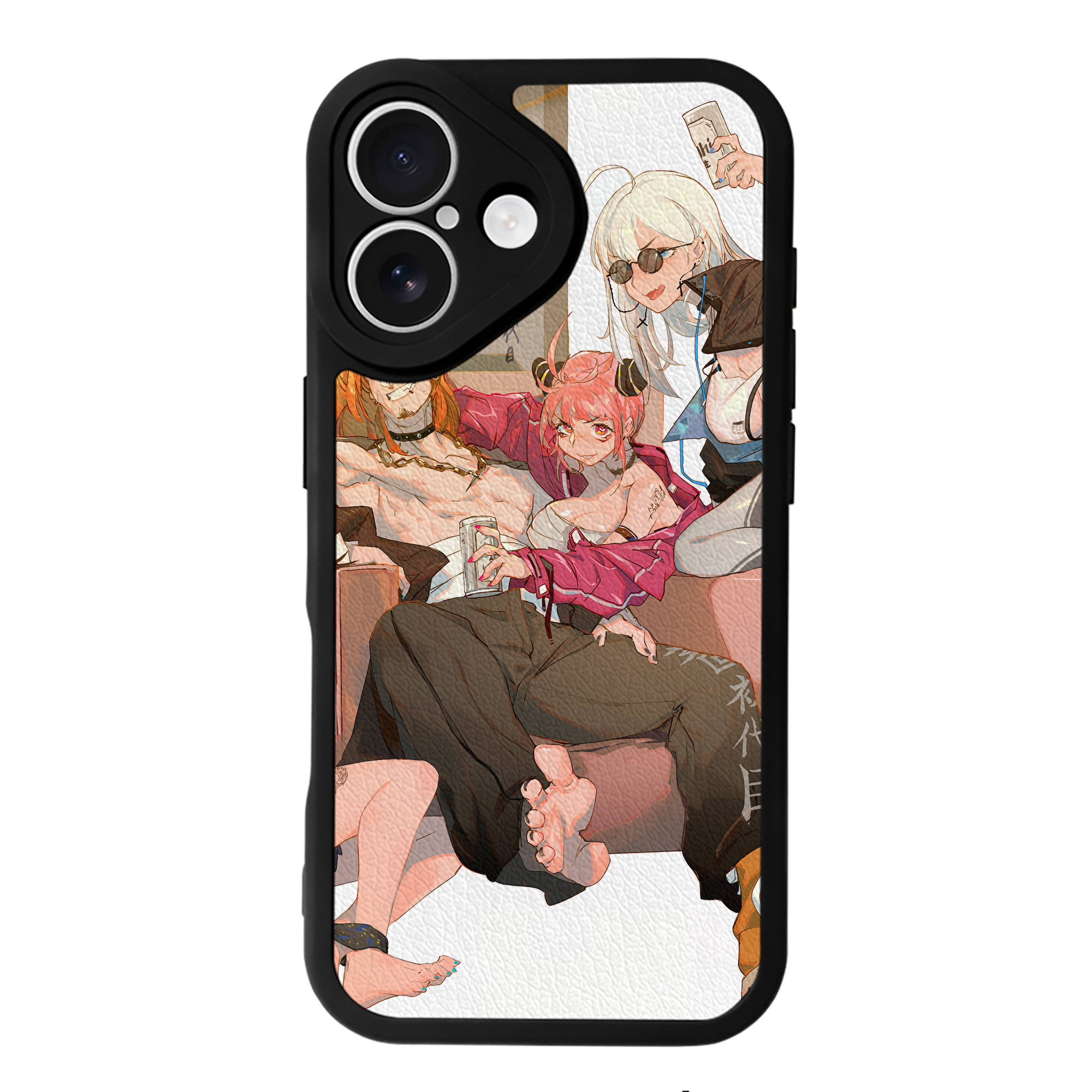 （画像用） SPY×FAMILY间谍家家酒 【iPhone 16シリーズ対応】シリコンスマホケース（レザー調） 材質：シリコン